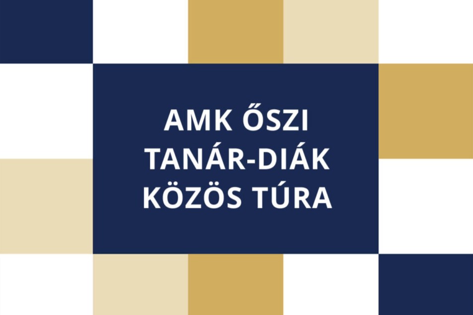 AMK őszi tanár-diák közös túra