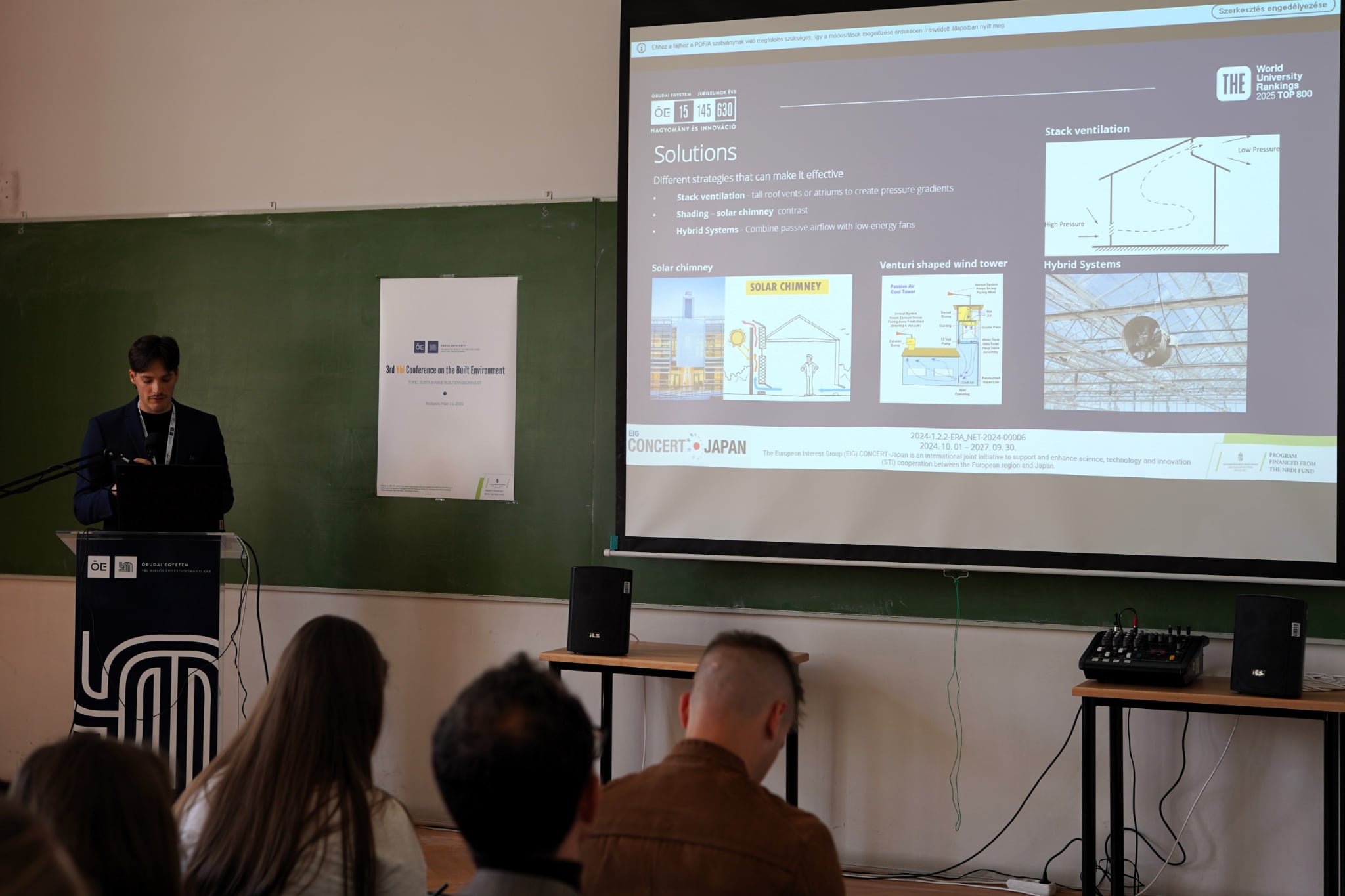 GreenQual a 3rd Ybl Conference on the Built Environment konferencián