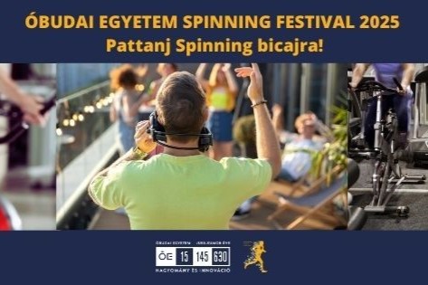 Első alkalommal rendezi meg az Óbudai Egyetem a Spinning Day-t az Európai Sporthét keretében