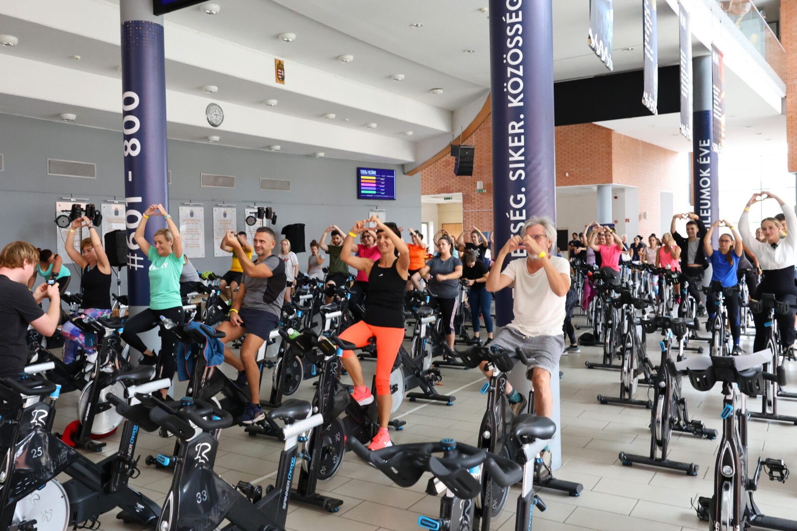 Együtt tekertünk – Spinning Fesztivál az ÓE-n
