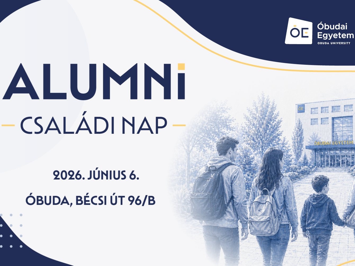 Óbudai Egyetem Alumni Családi Nap – 2026.06.06.